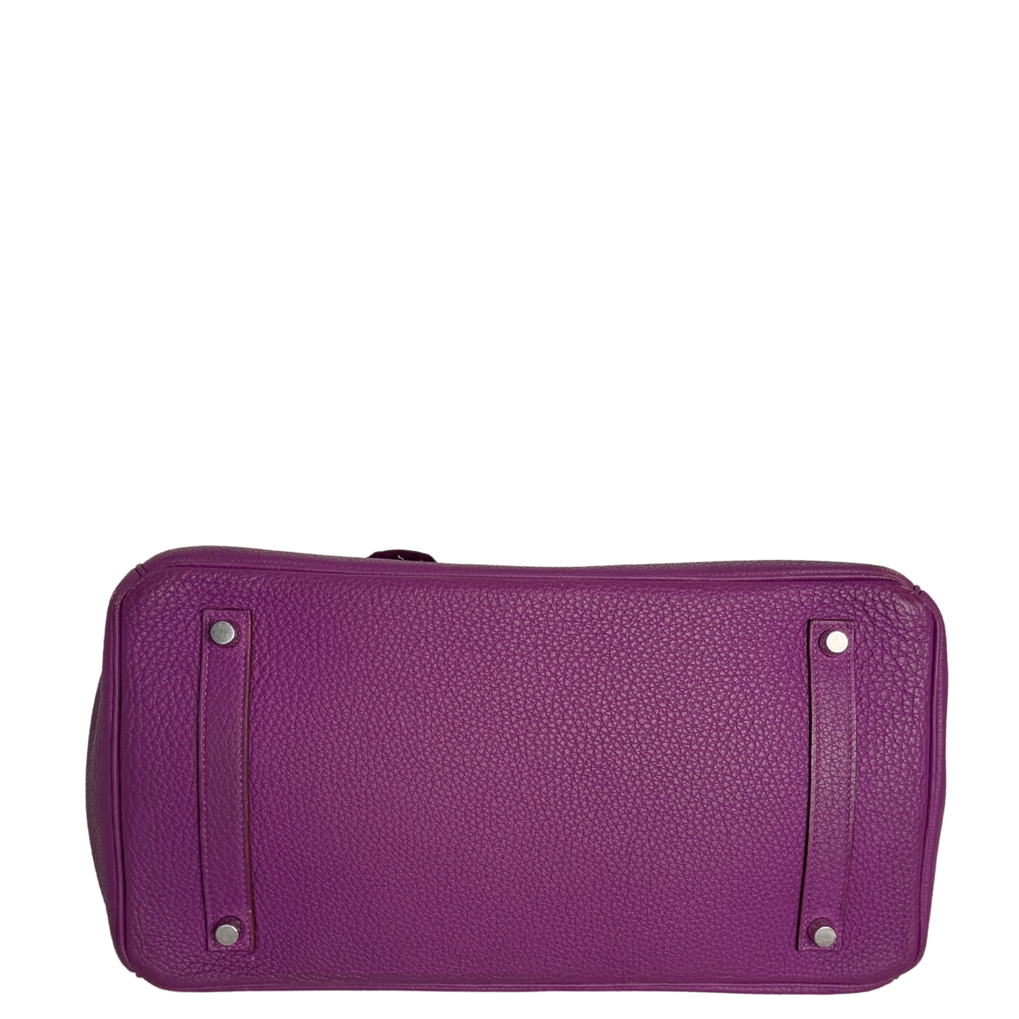 Hermès Birkin Bag 35 Togo Leder lila Palladium Hardware 2014 / gut Hermès