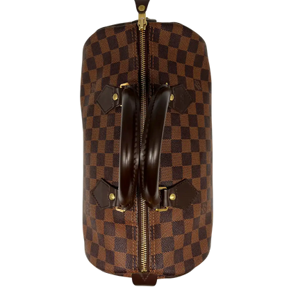 Louis Vuitton Speedy 30 Damier Ebene Hot Stamping J.S. Fullset / neuwertig Louis Vuitton