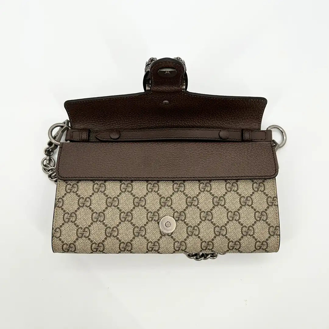 Gucci Dionysus kleine Schultertasche breiter Schulterriemen / neuwertig Gucci