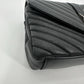 Saint Laurent YSL College Medium Handtasche schwarz Leder / sehr gut