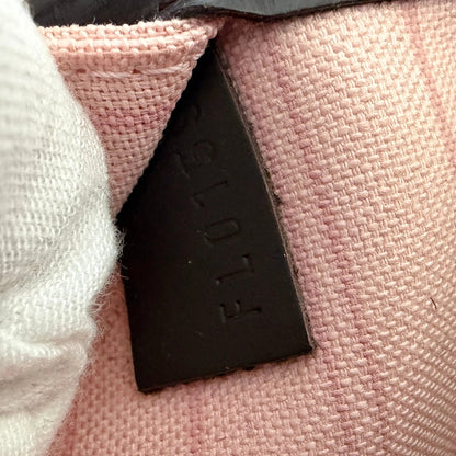 Louis Vuitton Neverfull MM Damier Ebene Rose Ballerine / sehr gut Louis Vuitton