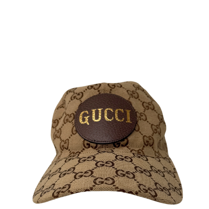 Gucci GG Baseballkappe Größe M Beige / neuwertig Gucci