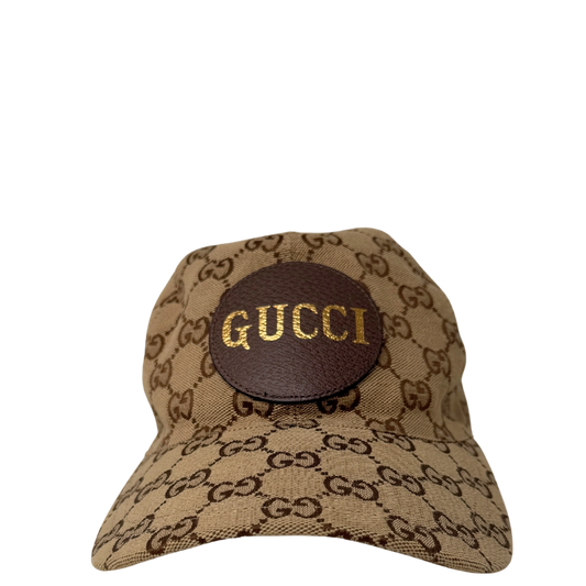 Gucci GG Baseballkappe Größe M Beige / neuwertig Gucci