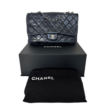 Chanel Timeless Accordion Flap Bag Lammleder / sehr gut Chanel