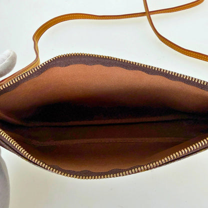 Louis Vuitton Pochette Accessoires Monogram Canvas braun / sehr gut Louis Vuitton