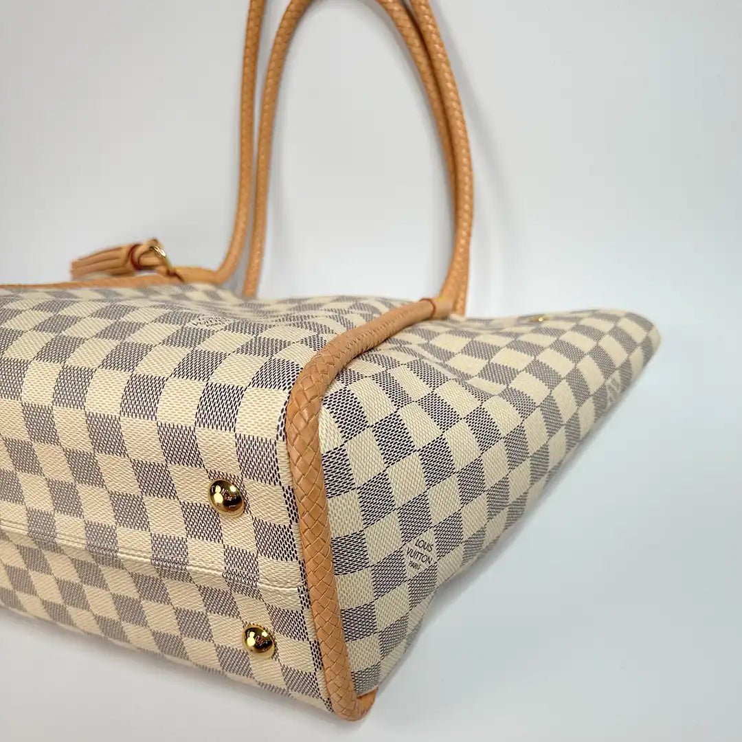 Louis Vuitton Propriano Damier Azur Fullset / sehr gut Echtheitscheck