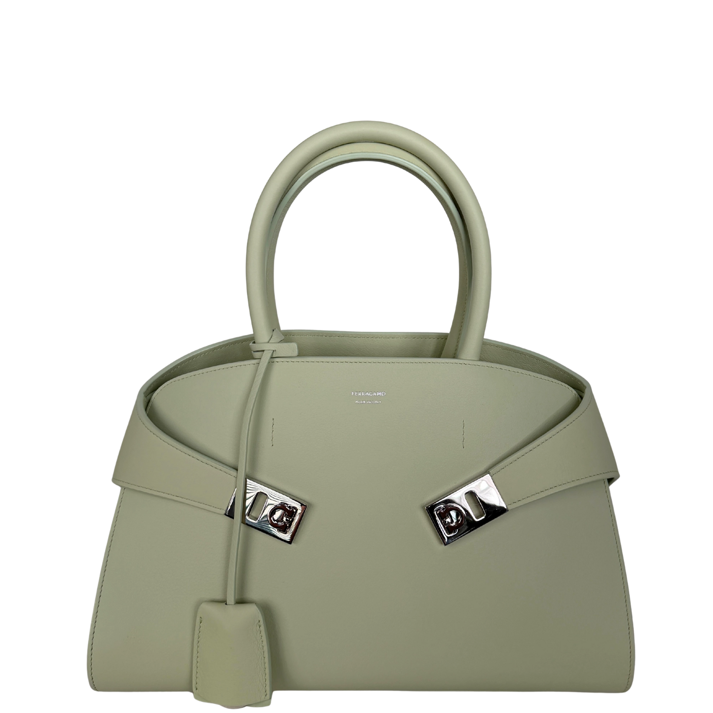 Salvatore Ferragamo HUG (M) Leder grün / sehr gut Salvatore Ferragamo