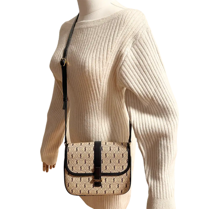 Saint Laurent YSL Canvas Small Le Monogramme Besace Bag Beige / sehr gut