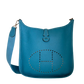 Hermès Evelyne III 29 blau Clemence  Palladium Fullset 2010 / sehr gut Hermès