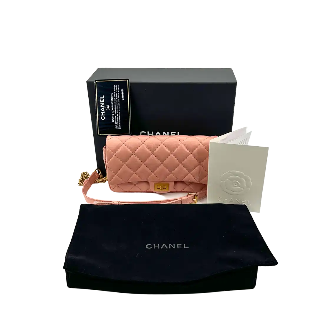 Chanel 2.55 Reissue Beltbag Rose goldene Hardware Fullset / sehr gut