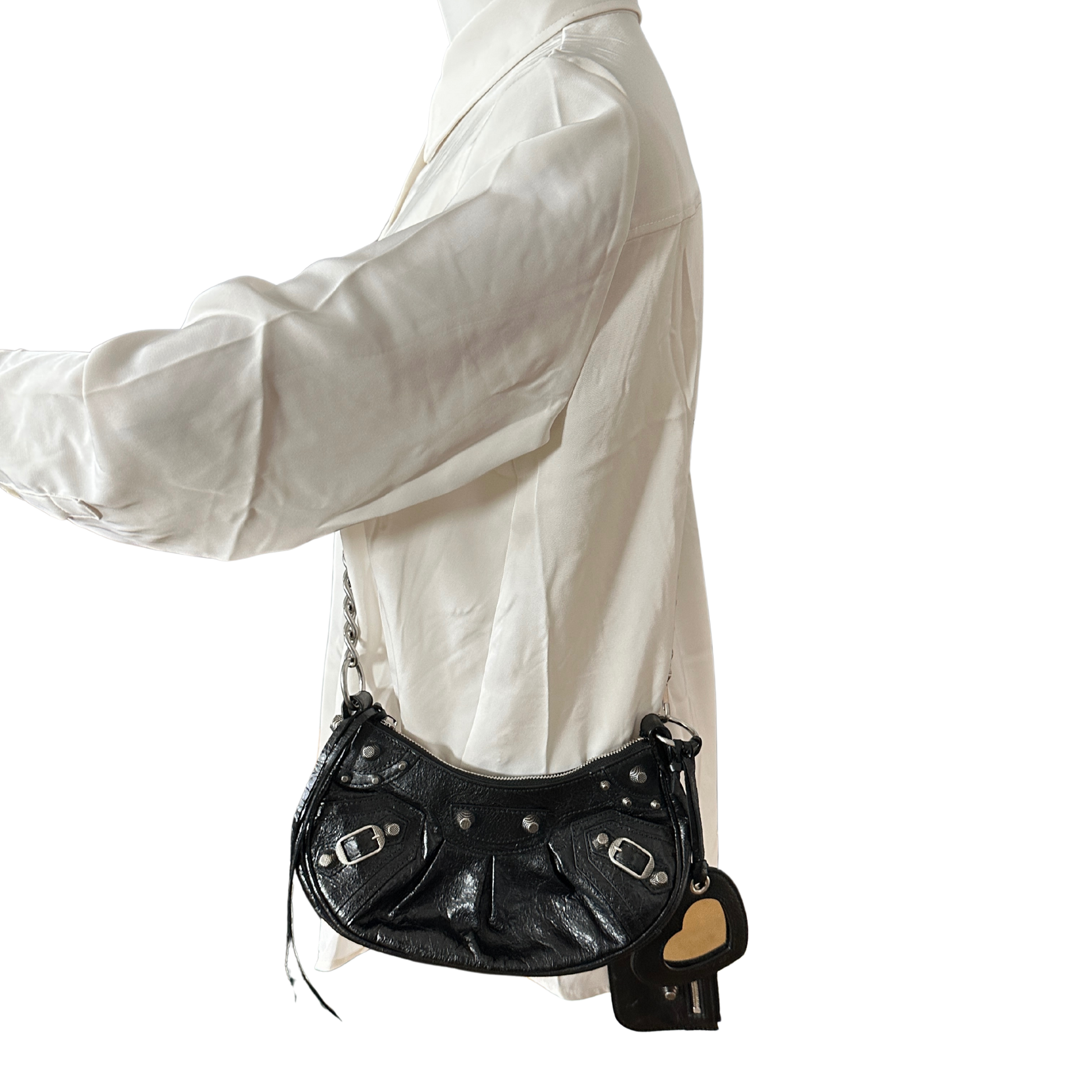 Balenciaga Le Cagole XS Shoulder Bag with Chain / neuwertig Balenciaga