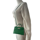 Hermès Mini Kelly II 20 Sellier Chevre Chamkila 1k Bambou Paladium Fullset / ungetragen Hermès