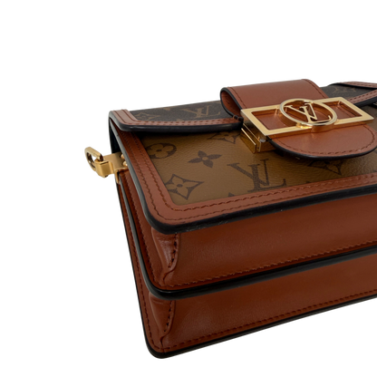 Louis Vuitton Mini Dauphine Monogram Reverse Canvas Fullset / sehr gut Louis Vuitton