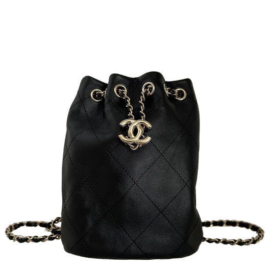 Chanel Kalbsleder CC Rucksack selten Fullset 2023 / ungetragen Chanel