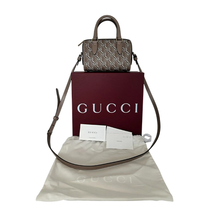 Gucci GG Super Mini Schultertasche neue Kollektion beige / ungetragen Gucci