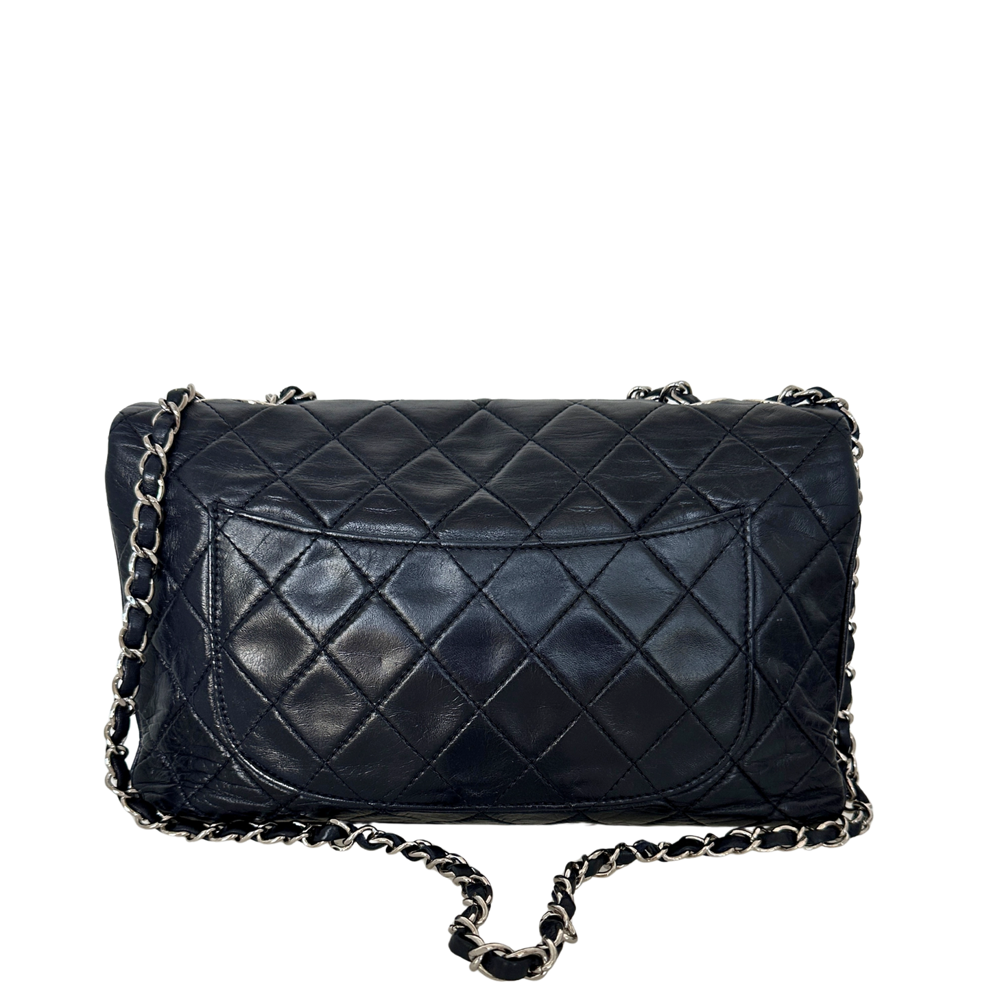 Chanel Timeless Accordion Flap Bag Lammleder / sehr gut Chanel