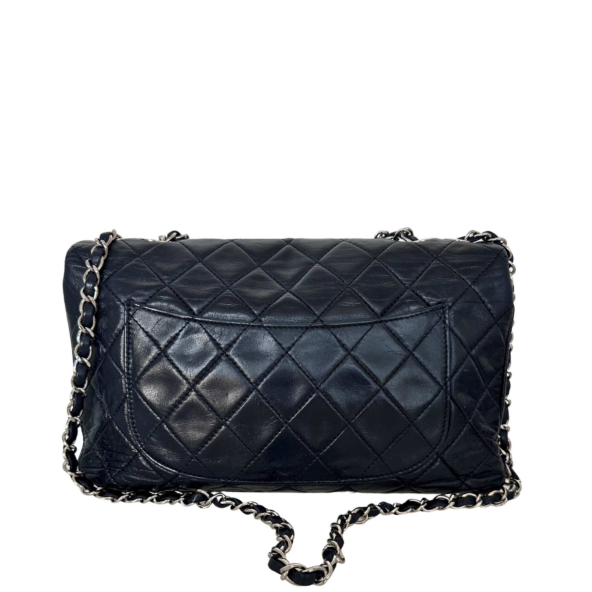Chanel Timeless Accordion Flap Bag Lammleder / sehr gut Chanel