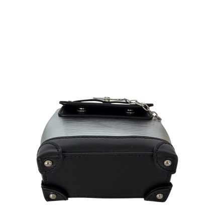 Louis Vuitton Epi Micro Steamer silber schwarz / neuwertig Louis Vuitton
