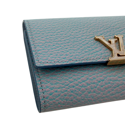 Louis Vuitton Capucines Compact Geldbörse lilac Fullset / neuwertig Louis Vuitton