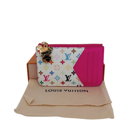 Louis Vuitton X Takashi Murakami Romy Card Holder Fullset / sehr gut Louis Vuitton