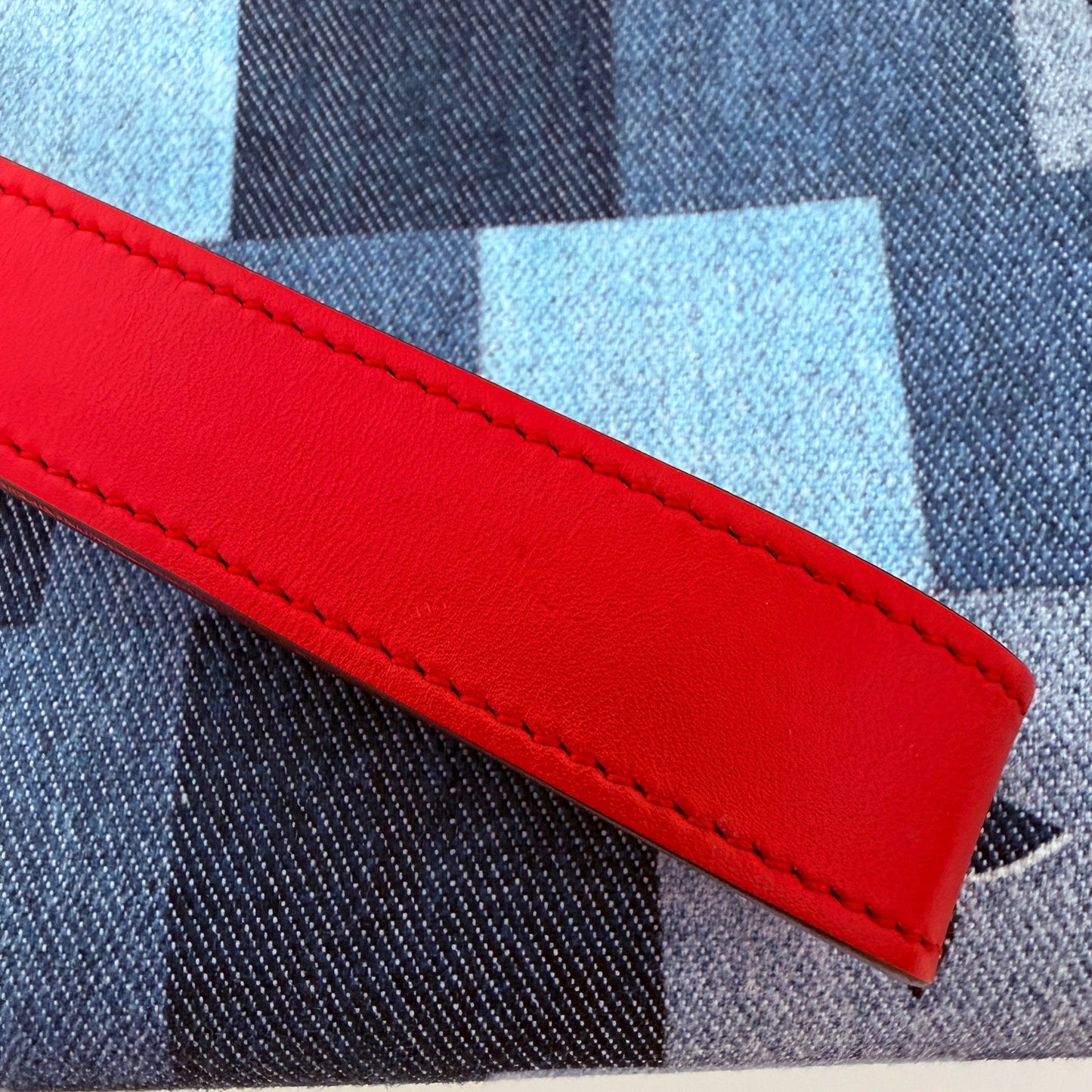 Louis Vuitton City Pouch Denim M68761 / sehr gut Louis Vuitton