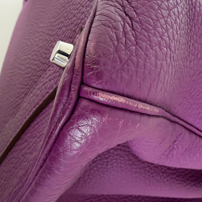 ANGEBOT DER WOCHE Hermès Birkin Bag 35 Togo Leder lila Palladium Hardware 2014 / sehr gut Hermès