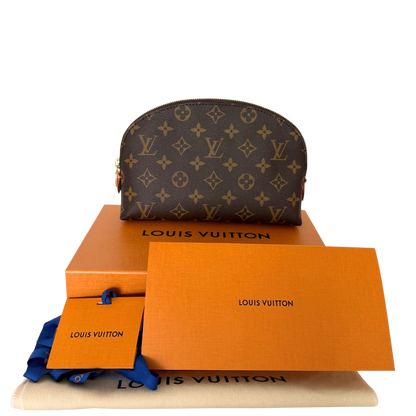Louis Vuitton Cosmetic Pouch MM M46579 Braun / neuwertig Louis Vuitton