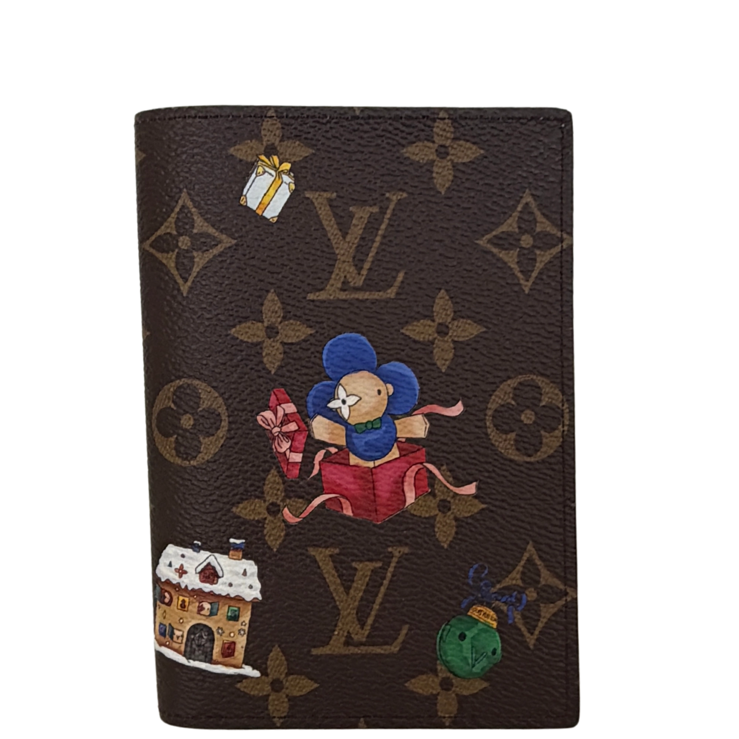 Louis Vuitton Vivienne 2025 Passport Cover Monogram Iced Gold Fullset / neuwertig Louis Vuitton