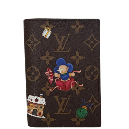 Louis Vuitton Vivienne 2025 Passport Cover Monogram Iced Gold Fullset / neuwertig Louis Vuitton