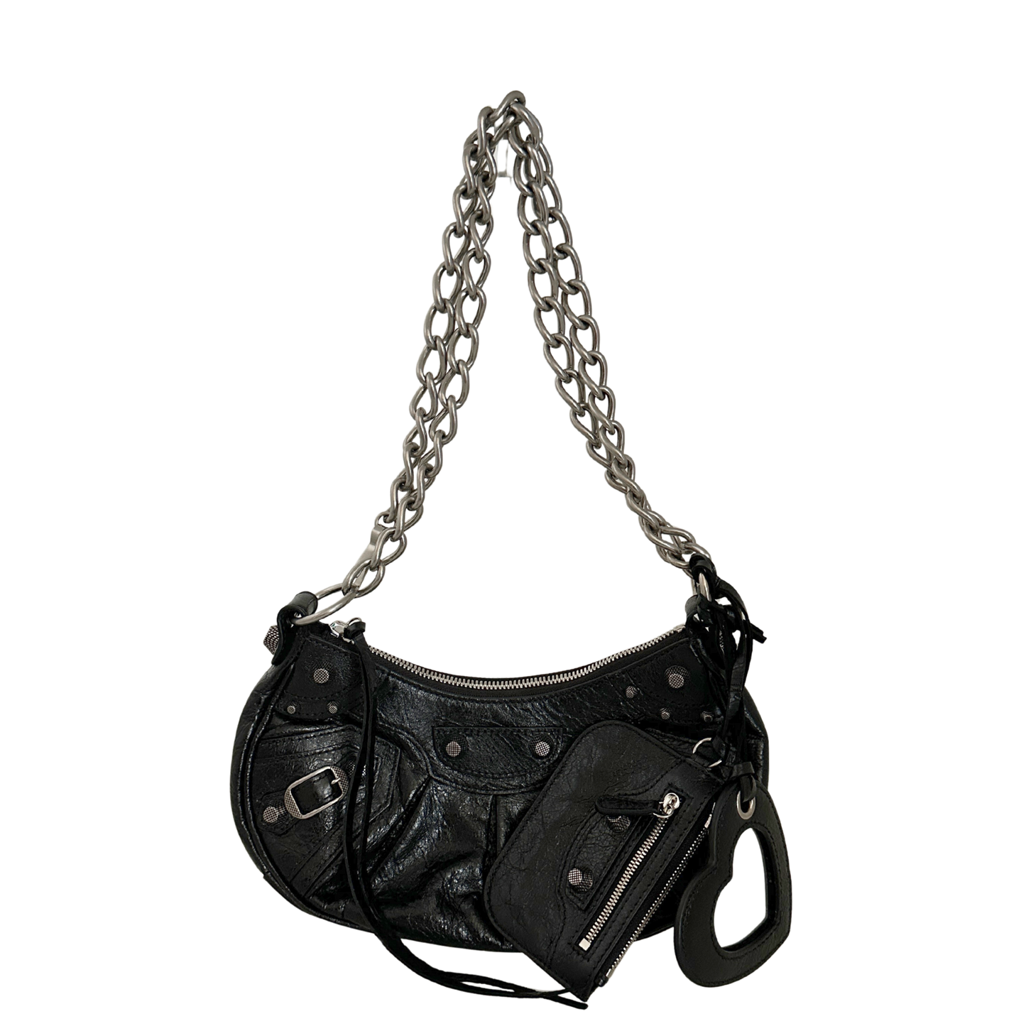Balenciaga Le Cagole XS Shoulder Bag with Chain / neuwertig Balenciaga