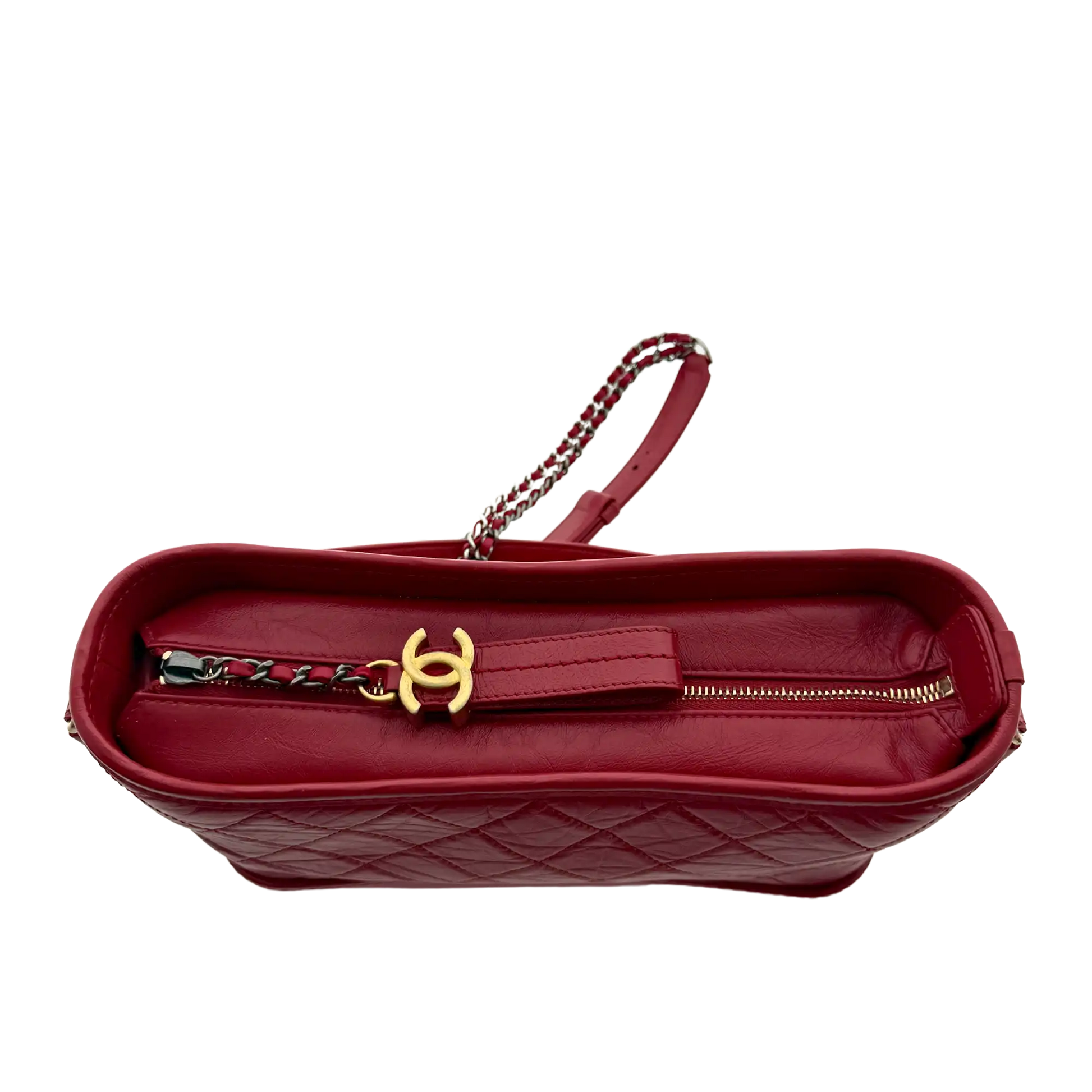 Chanel Gabrielle Small Hobo Bag rot 2020 Fullset / Sehr gut Chanel
