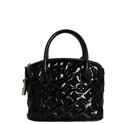 Louis Vuitton Lockit BB Bag Limited Edition 2012 Lackleder schwarz / sehr gut Louis Vuitton