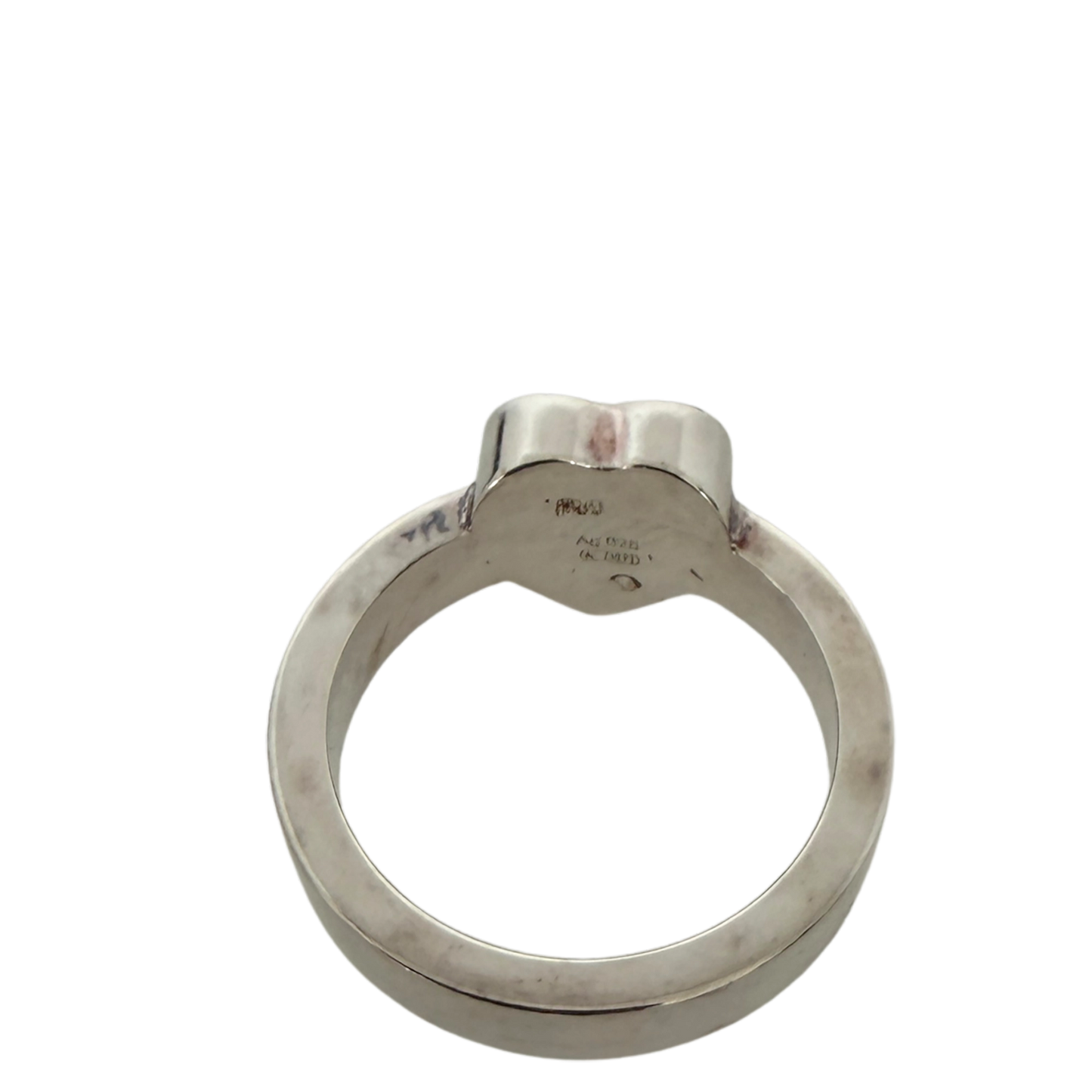 Gucci Ring mit Herz-Anhänger 925er silber Größe 10 / gut Gucci