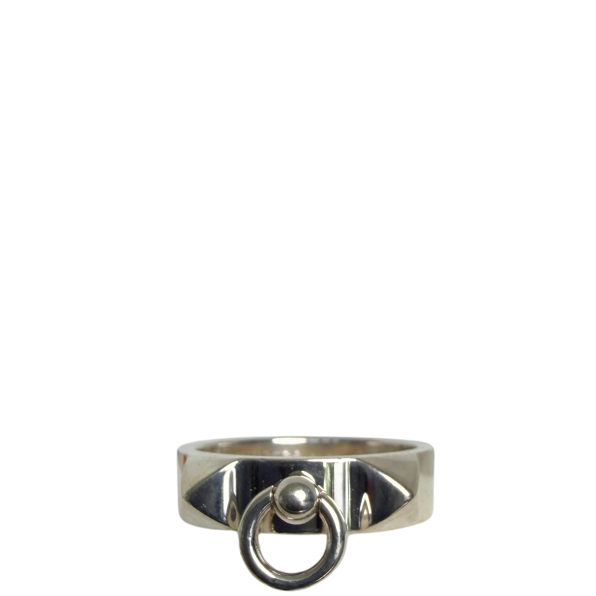 Hermès Collier de Chien Ring 925er Silber Größe 51 / sehr gut Dior