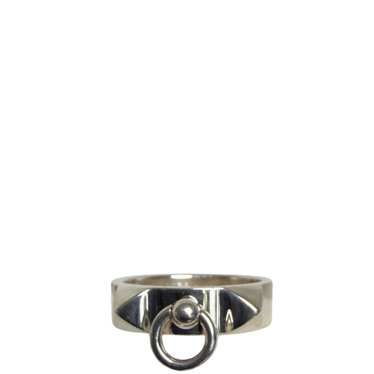 Hermès Collier de Chien Ring 925er Silber Größe 51 / sehr gut Dior