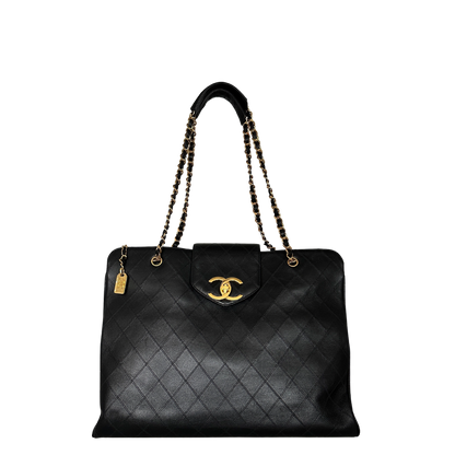 Chanel Supermodel Weekender Vintage 24k vergoldet mit ID Card / Invest / sehr gut Chanel
