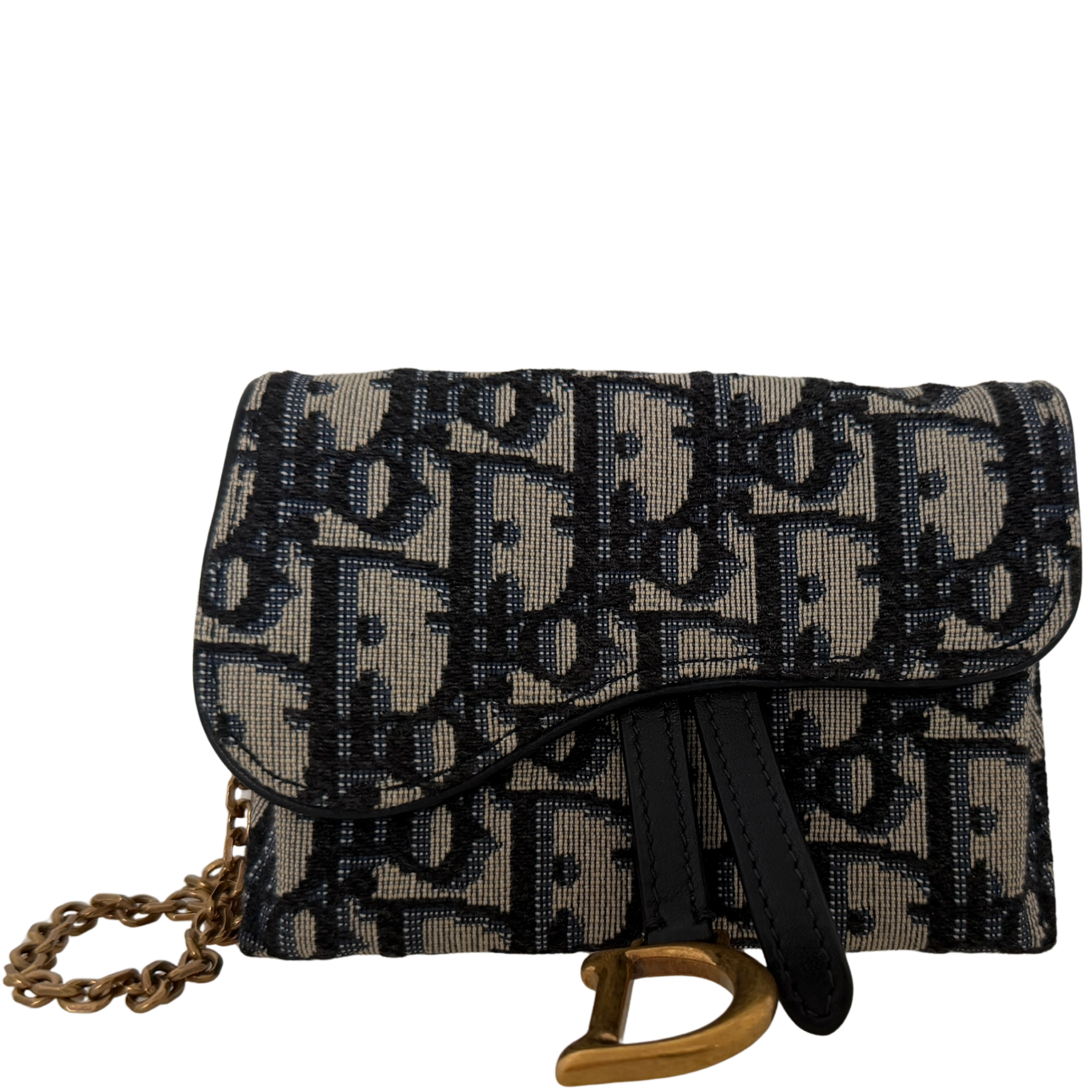 Christian Dior Nano Saddle Crossybody Belt Pochette Oblique / sehr gut Dior