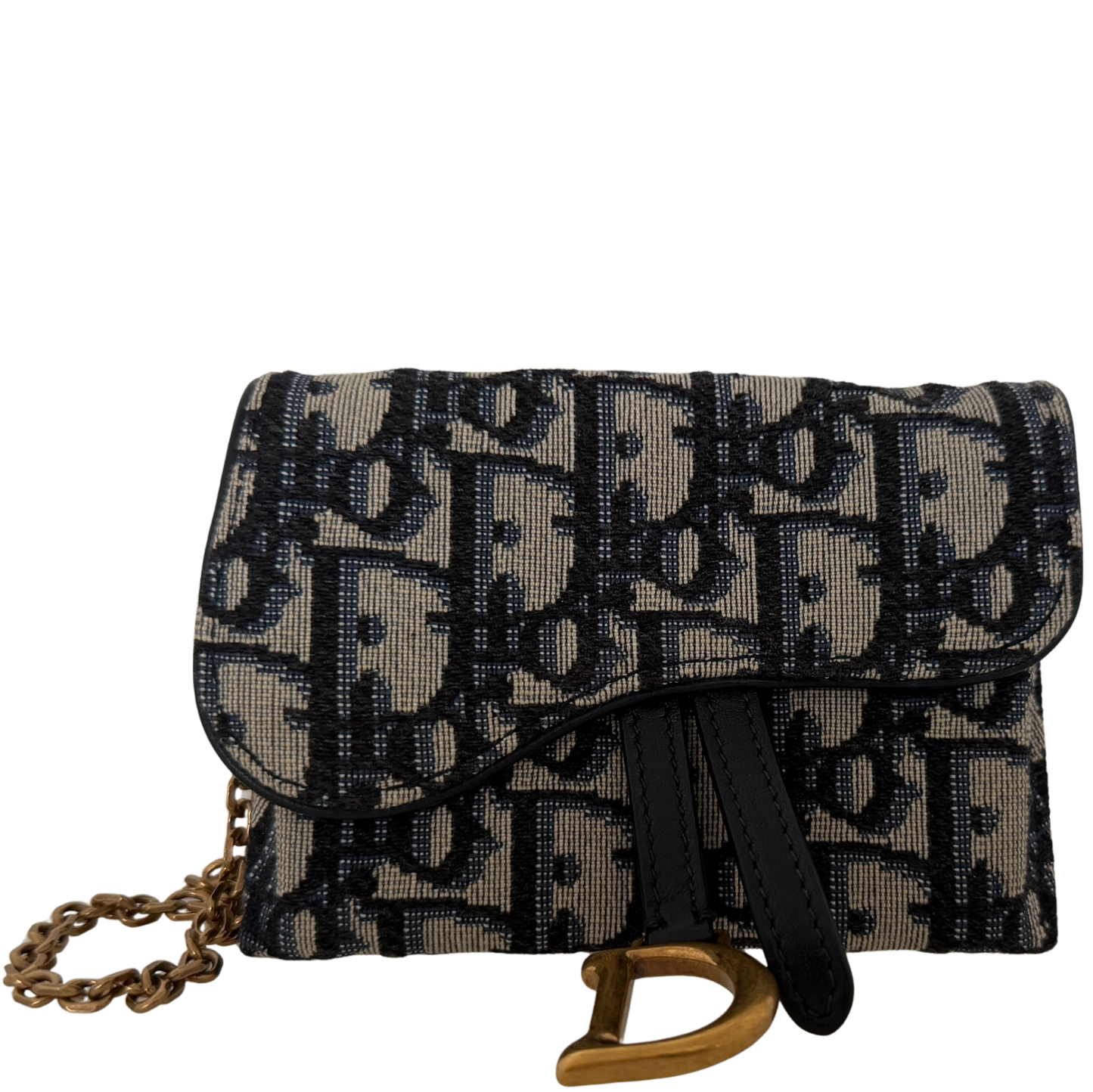 Christian Dior Nano Saddle Crossybody Belt Pochette Oblique / sehr gut Dior