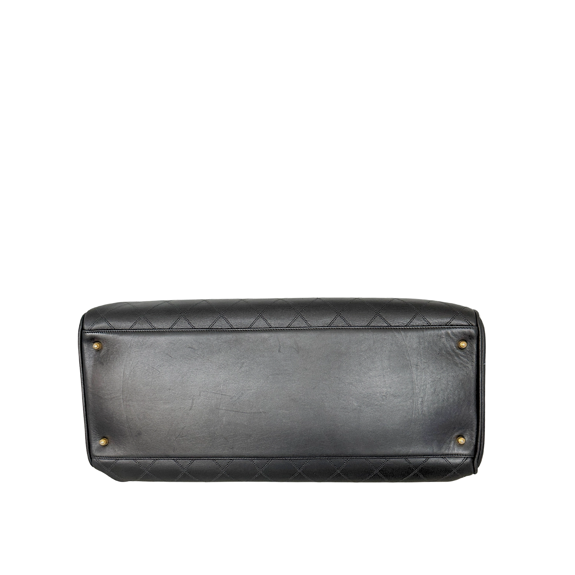 Chanel Supermodel Weekender Vintage 24k vergoldet mit ID Card / Invest / sehr gut Chanel