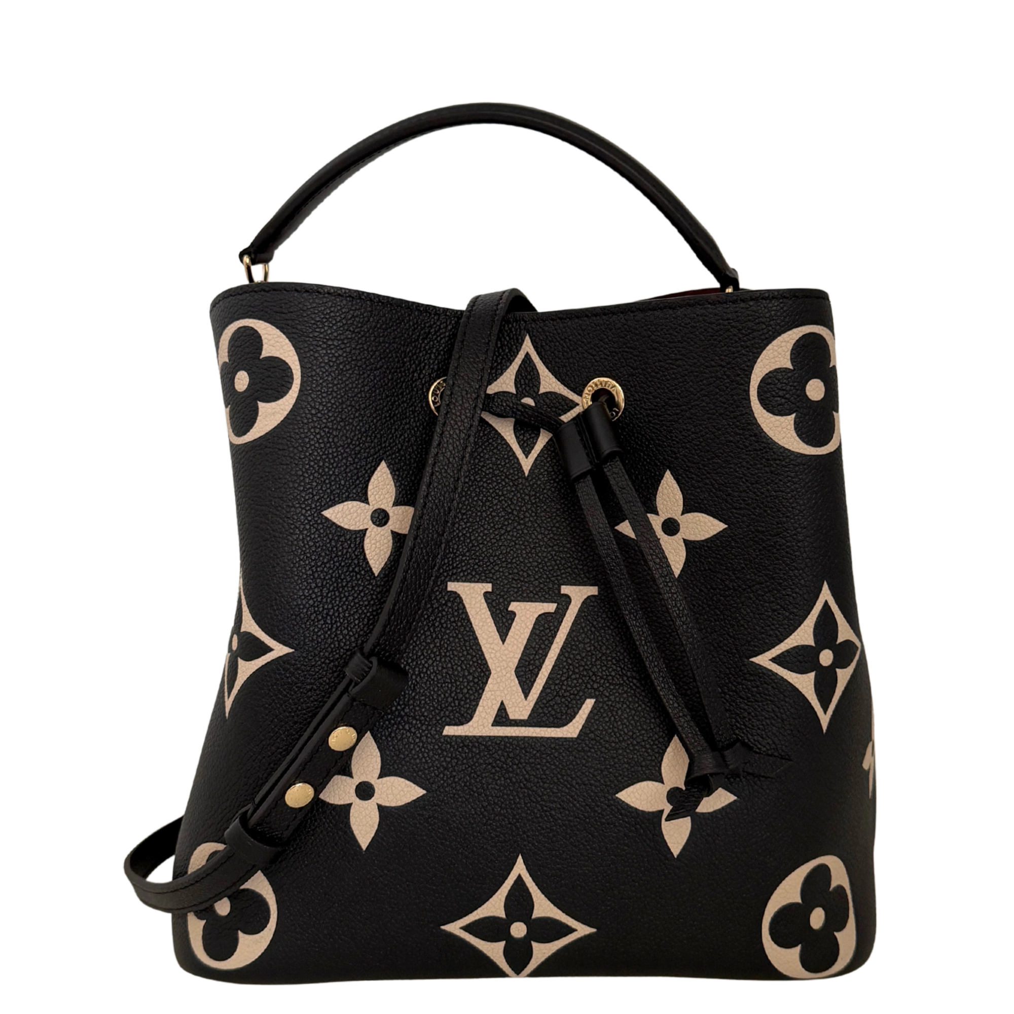 Louis Vuitton NéoNoé MM Monogram Empreinte Bicolor M45497 Fullset / neuwertig Louis Vuitton