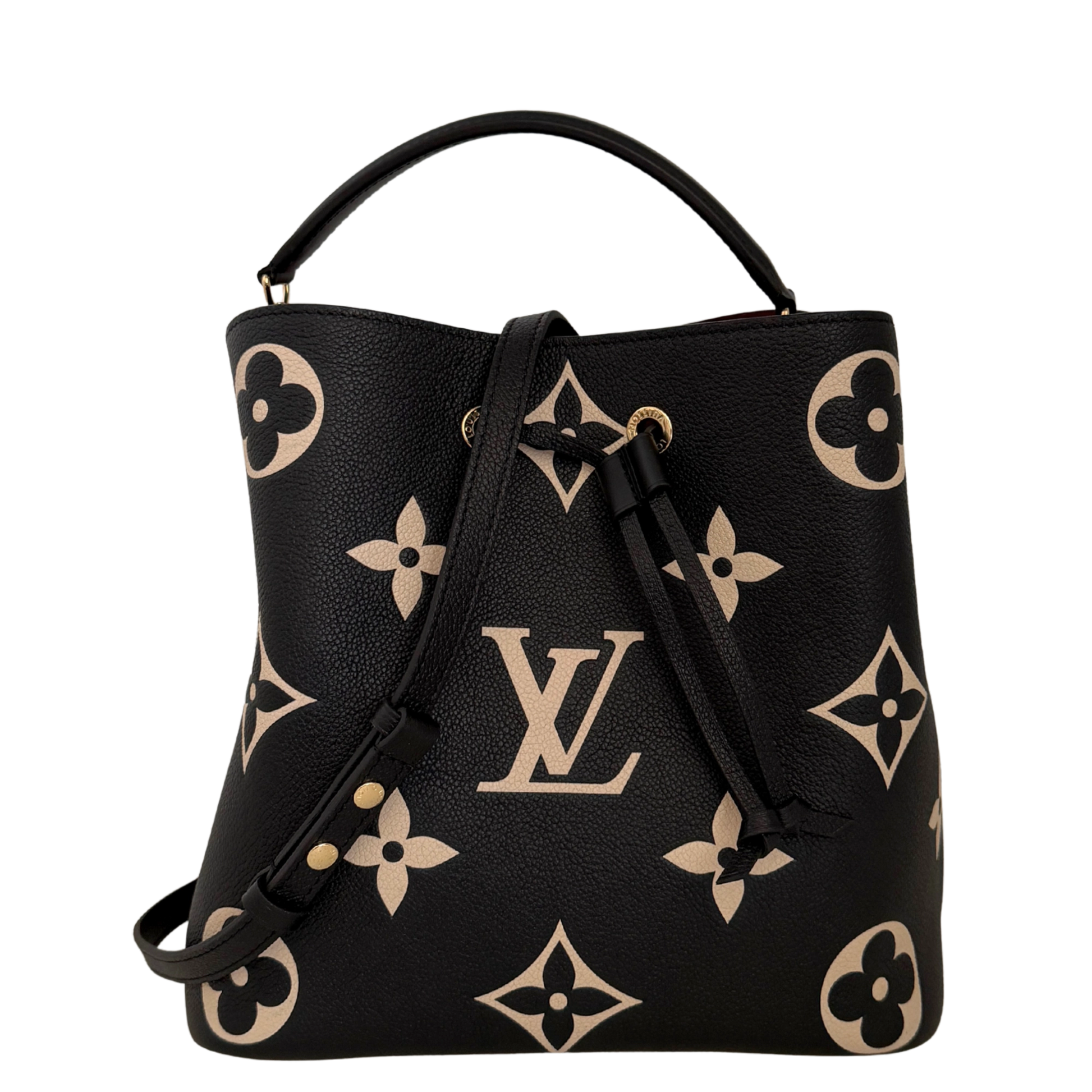 Louis Vuitton NéoNoé MM Monogram Empreinte Bicolor M45497 Fullset / neuwertig Louis Vuitton