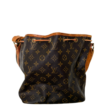 Louis Vuitton Petit Sac Noé Monogram Canvas Braun / akzeptabel Louis Vuitton