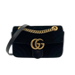 Gucci GG Marmont schwarz Fullset Small / gut