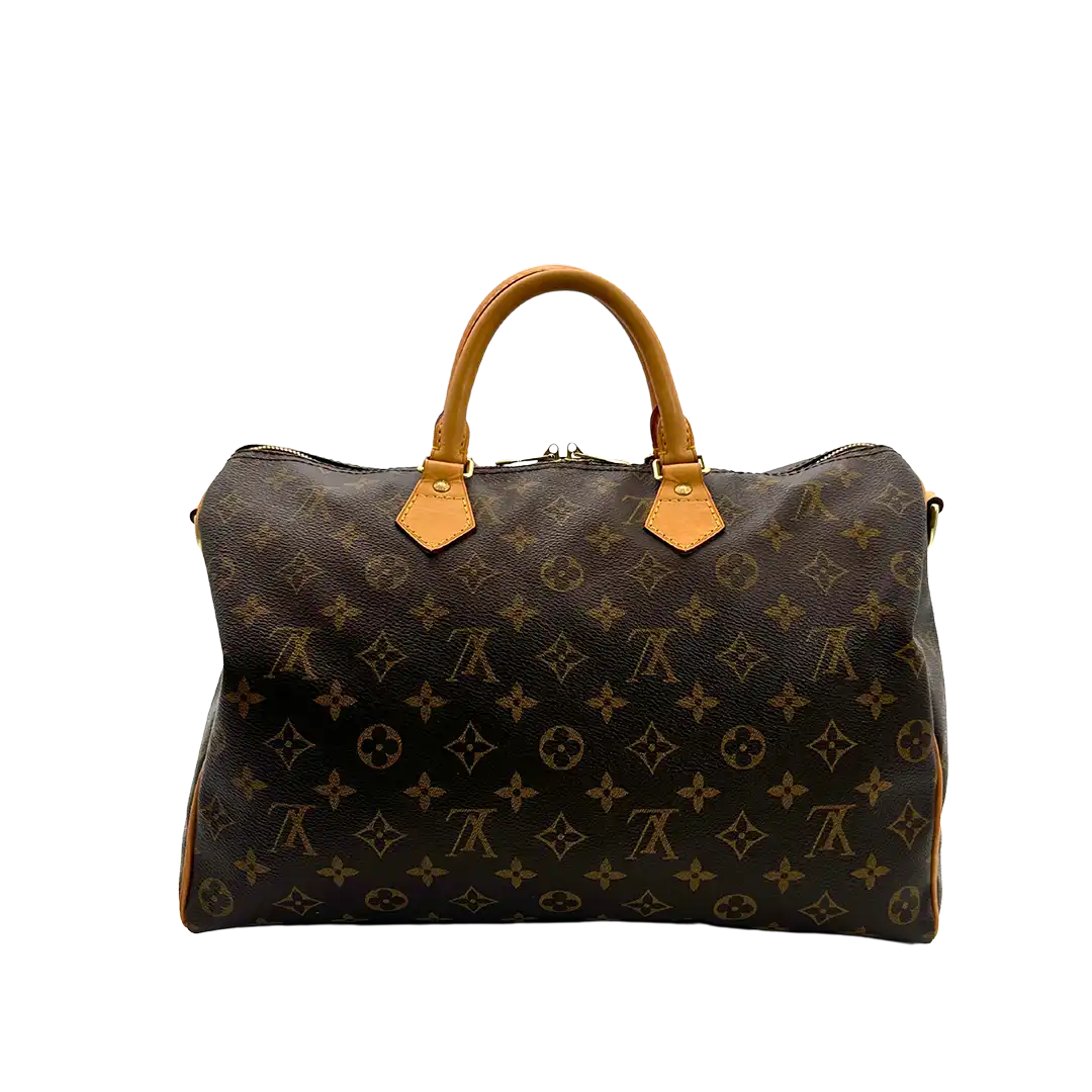 Louis Vuitton Speedy 35 Monogram Bandouliere M40392 Fullset / sehr gut