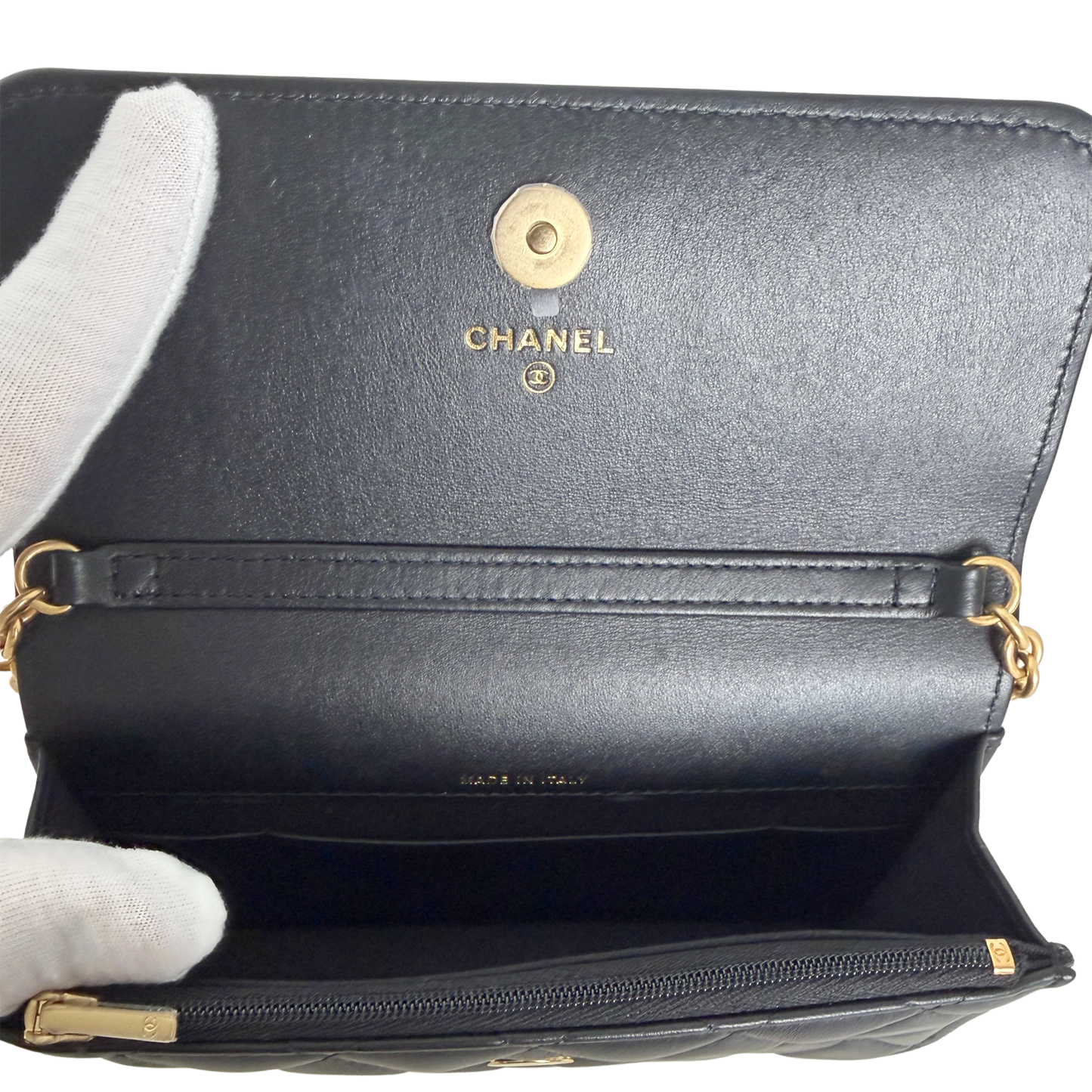 Chanel Wallet on Chain Phone Holder on Chain limited Edition Fullset / neuwertig Chanel