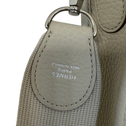 Hermès Evelyne III 29 Clemence Leder béton Paladium Hardware Fullset  2024/ neuwertig Hermès