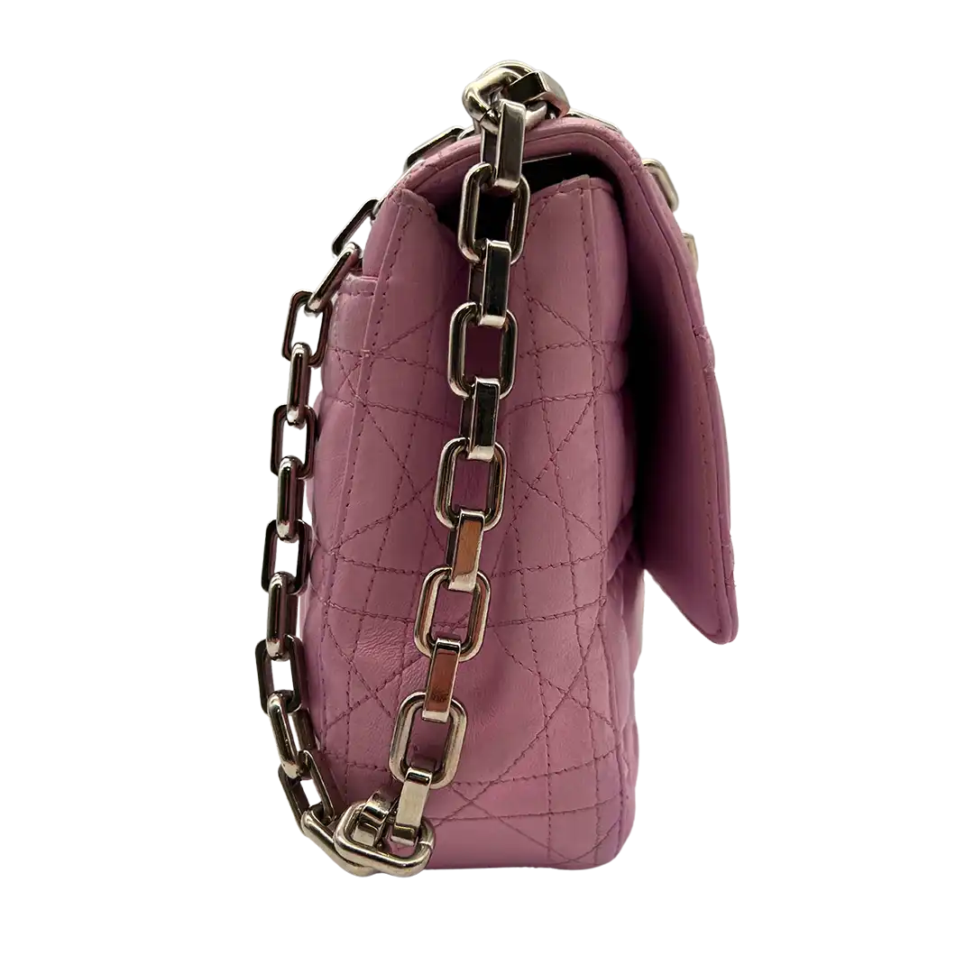 Dior Miss Dior Promenade Clutch Large Leder / Rosa Barbie side