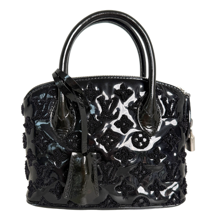 Louis Vuitton Lockit BB Bag Limited Edition 2012 Lackleder schwarz / sehr gut Louis Vuitton