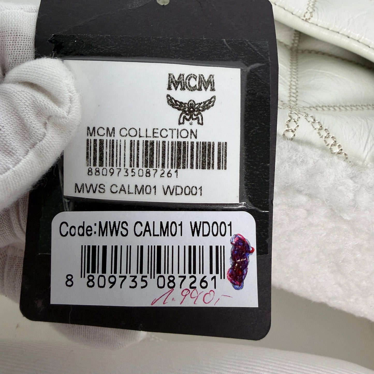 MCM Travia Shearling Shoulder Bag Off- White / neuwertig MCM