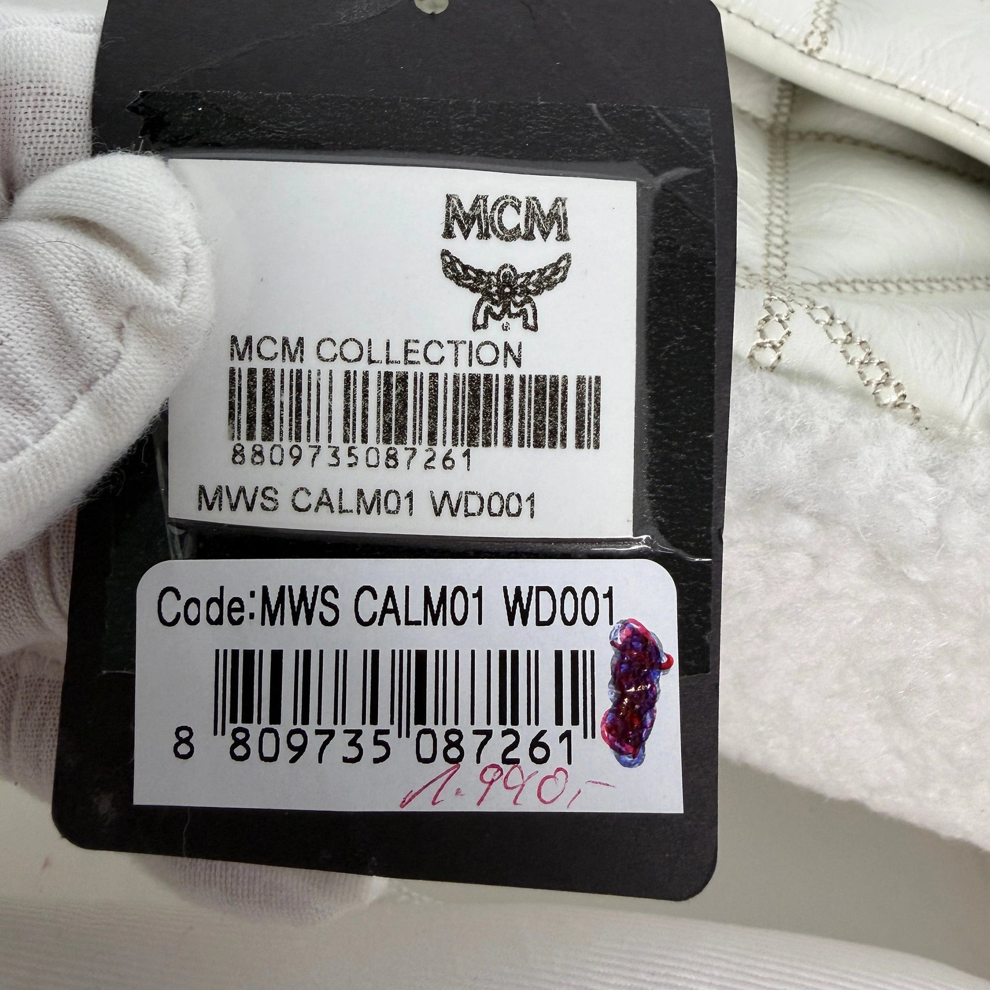 MCM Travia Shearling Shoulder Bag Off- White / neuwertig MCM